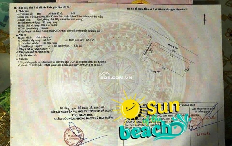 Chào bán dãy trọ kiệt 256 Âu Cơ - Kẹp cống bên hông rất thoáng